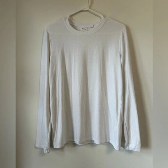 Wilfred Free White  Long Sleeve Top - Picture 1 of 3